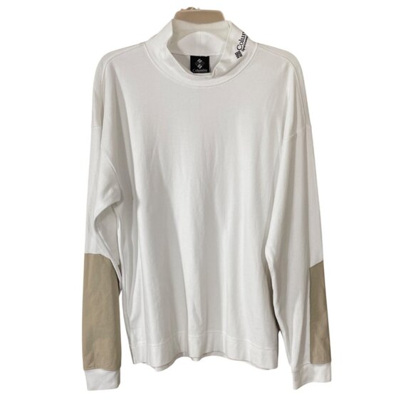 Columbia Women's Ballistic Ridge High Neck Long Sleeve T-Shirt M Medium - Picture 1 of 7